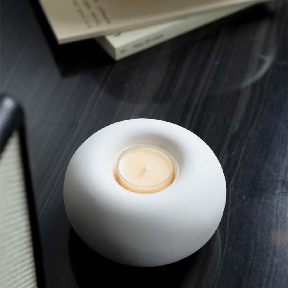 Ceramic Candlestick Simple Style Wax Melt Burner Crafts Aroma Container  Party