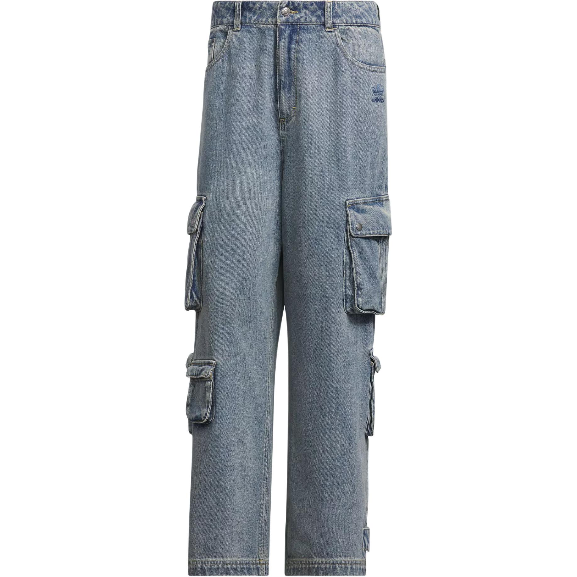 Adidas Originals ДЖИНСЫ-КАРГО DENIM CARGO P B Мужские Джинсовый синий JY0204- 30