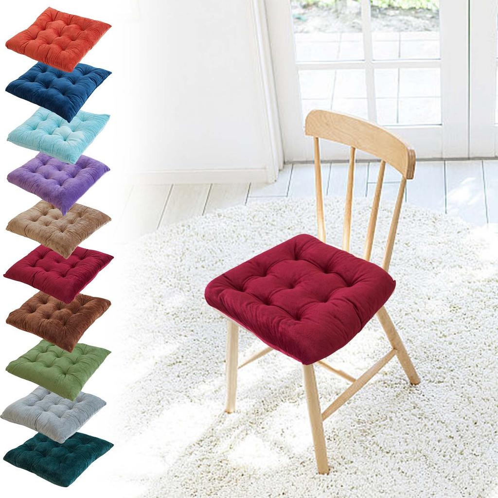 Chair Cushion Round Cotton Upholstery Soft Padded Cushion Pad  Home Or Car