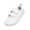 Boys Girls Barefoot Shoes Kids Wide Toe Minimalist Fashion Sneakers Lightweight Hook Loop Artificial Leather Walking Flats