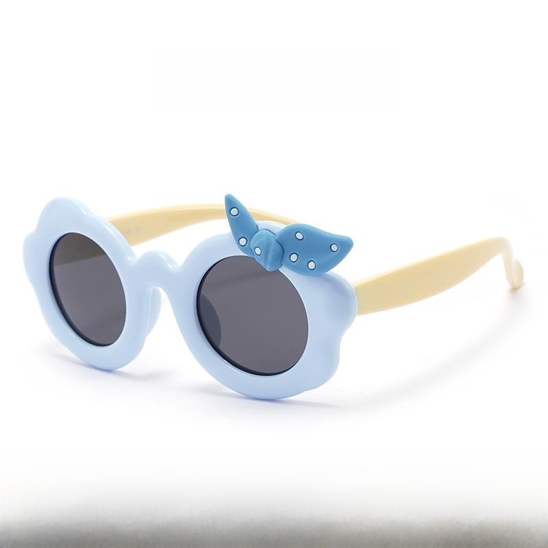 Childrens Butterfly Shape Sunglasses With Polarized Tac Lenses For Uv400 Sun Protection