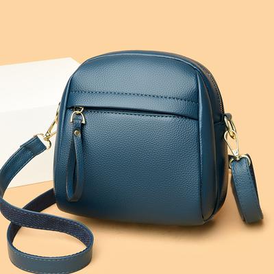 Women's Bag New Versatile Fashion Soft Leather Shoulder Messenger Bag Small Bag