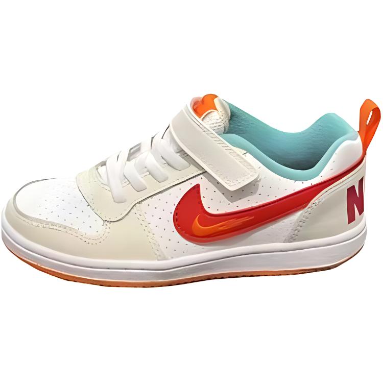 

Nike Low Leather Comfortable Abrasion Resistant Low top Toddler Shoes Ecru Infant And Toddler FD9914-161 23.5