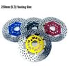 Motorrad E-Bike Universal CNC 3 Löcher 220mm*57mm Schwimmende Scheibenbremsscheibe Für Honda Yamaha Cygnus-Z Rsz Jog Force Niu Roller