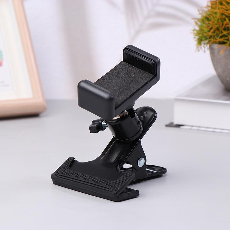 Support de téléphone portable à pince pour tête de guitare Support de diffusion en direct pour téléphones portables Support de téléphone portable pour tête de guitare