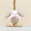 Pink Stuffed Rabbit Animal Soft Plush Toy For Kids And Adults Keychain Doll Doll