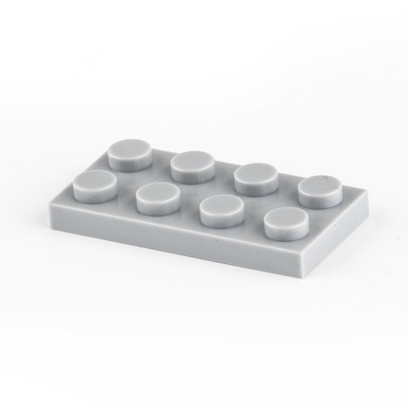 100g Małe Klocki 3020 Płytka 2x4 Klocki Budowlane Płaskie Elementy DIY Kompatybilne z Buildmoc Cząstki Montażowe Kreatywny Prezent Zabawki