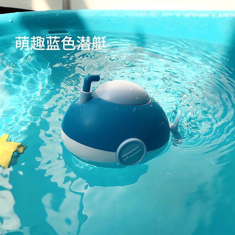 

Купание младенцев в воде Плавание Маленький белый гусь Детский гусь Маленькая черепаха Ванная комната Плавающая игрушка синий
