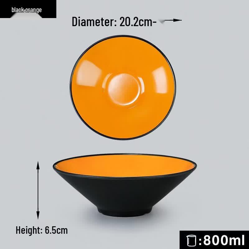 Bozhen Jiangchu Commercial Melamine Conical Noodle Bowl
