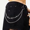 European and American Jewelry Hip-hop Style Personality Thorns Thorns Thorns Waist Chain Punk Exaggerated Trend Clothing Chain Trouser Chain