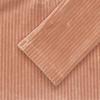 Jordan Cropped Corduroy Long-Sleeve Lounge Top With Logo Women Tops Pure-White Clay-Yellow DV1401-215