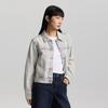 Lee Women's Light Gray Denim Jacket