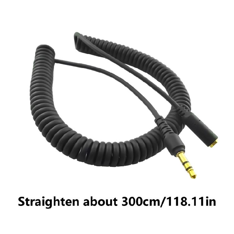 Professional 3.5mm TRS Extension Cable for Microphones, Headphones 3.5mm Male to Female Headphone Extension Cable