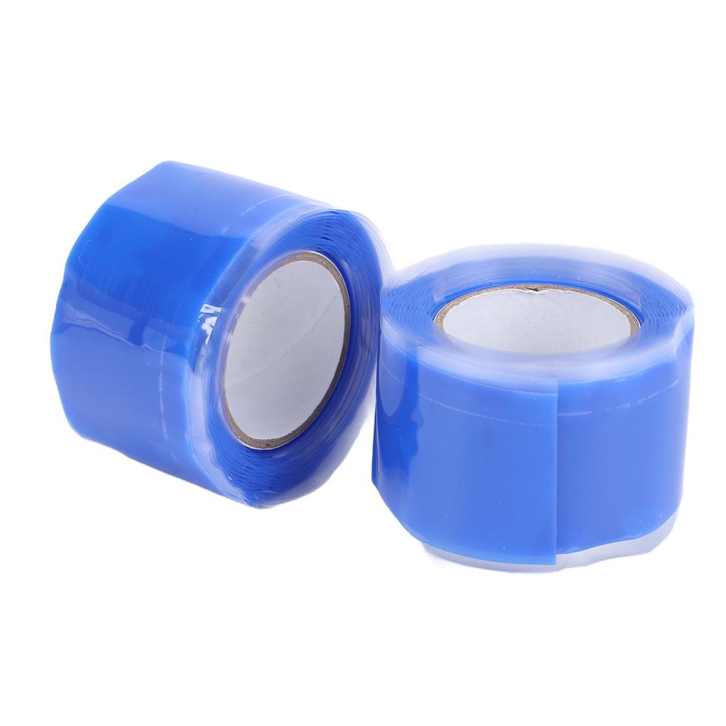 2 Rolls Kayak Paddle Grip Tape 4.92ft Anti Slip Self Fusing Silicone Tape for Pull Up Bars Sports Gym Equipment Tools