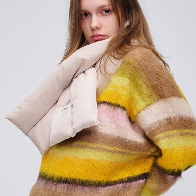 

SIEOR CUDDLY muffler_ivory ivory