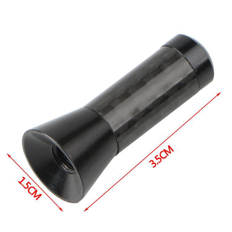 Carbon Fiber Car Radio Antenna, Aluminum Short & Long Antenna for Car Modification & Decoration.