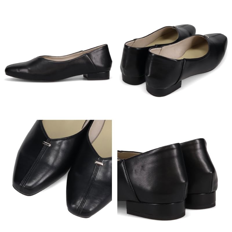 with collapsible babouche suitable for commuting and standing available in large and small 61112 Pumps, flats, heels, style, cushioned, soft, V-cut,