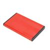 Hard Drive Enclosure 2.5in USB2.0 480Mbps Easy Installation Highly Durable Aluminum Alloy Plug and Play HDD Enclosure