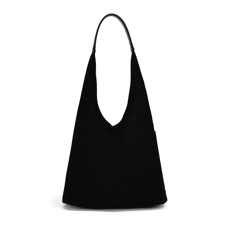 Autumn And Winter Retro Premium Tote Bag Women'S Simple Casual Fashion Large-Capacity Commuter Shoulder Bag