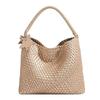 Ladybag Hand-Woven Luxury Mother-and-Child Tote - Large Capacity, High-End Design for Women