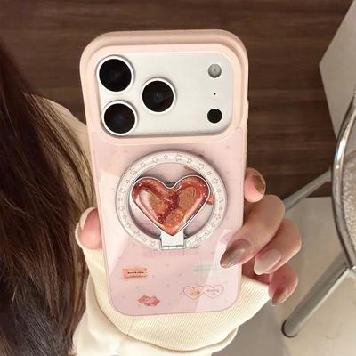 Bärenförmige Handyhülle mit Ständer für iPhone 16, iPhone 17 und iPhone 17 Pro Max