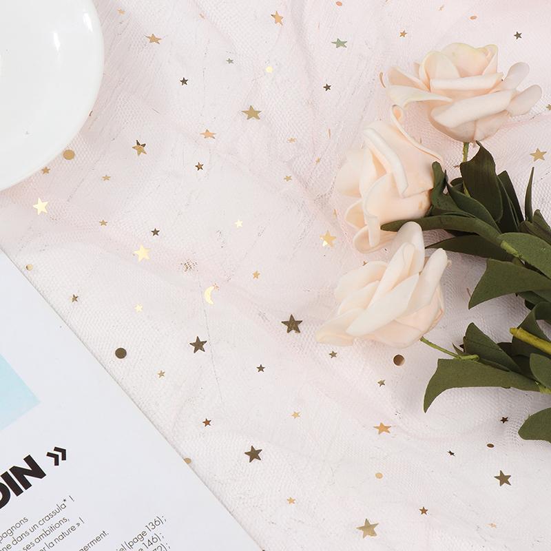 Nail Art Gauze Shooting Photo Props Nail Mesh Manicure Photography Background Lace Mesh Cloth 6 Colors