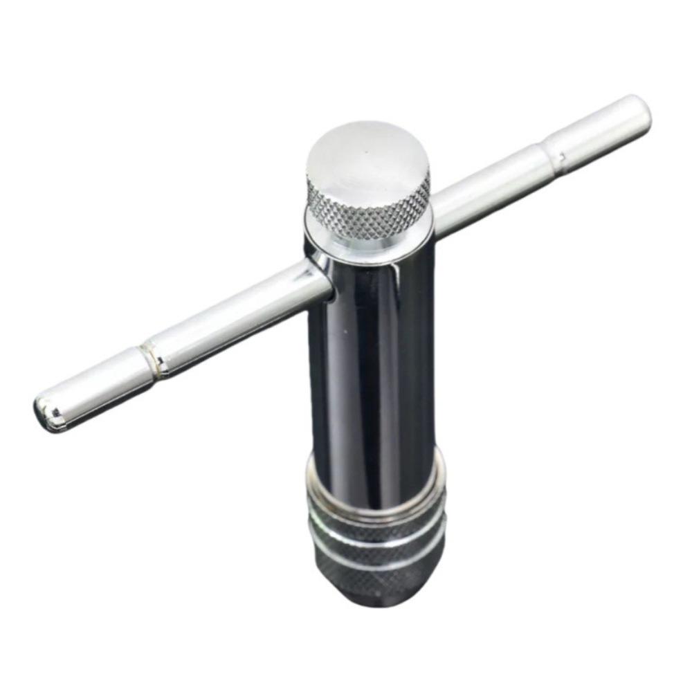 High Hardness Ratchet Tap Wrench Removable Adjustable T-Handle Ratchet Machinist
