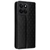 For Honor X7c 4G/200 Smart 5G/Play 60 Plus 5G/Play 9T Case Rhombus Imprint PU Leather Phone Wallet Cover