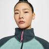 Nike ACG Sweatshirts Women's Teal Stand Collar Moderate Regular