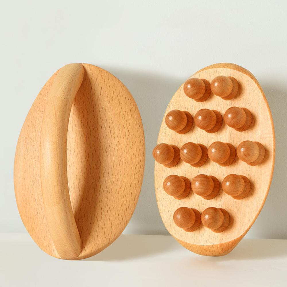 Wood Therapy Fascia Release Massage Tools,  Wooden Massage Brush Gua Sha Body Sculpting Tool Smooth The Meridians And Massage Th