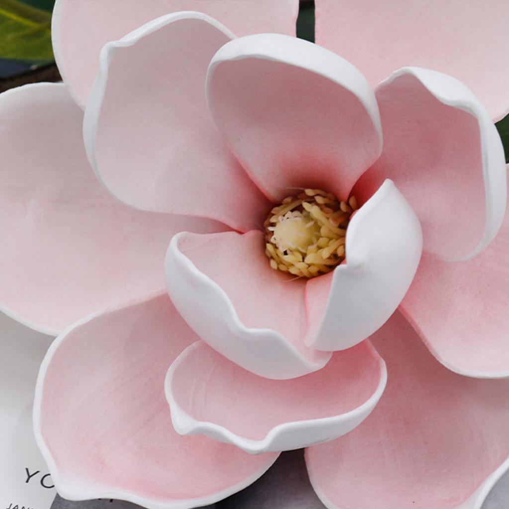 Künstlicher Yulan-Blumenstrauß mit langem Stiel, künstliches Blumenarrangement für Vase, Blumendekoration für Zuhause