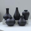 Yousheng 5Pcs/Set Black White Ceramics Flower Vase Modern Flower Holder Container Home Office Table Centerpiece Decorative Floral Plants Vase