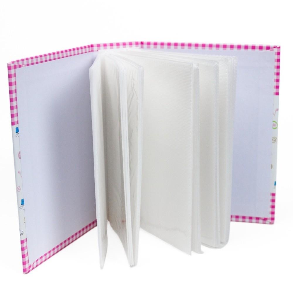 6 Inch 100 Pockets Photo Album Cloth Cover Photo Storage Scrapbook Album  Newborn Memory