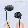 Silicone In-ear 3.5mm Jack Wired Earphones Handsfree With Cable Earbuds In-line Control Headset With Mic