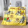Tom And Jerry Adventure Suitable blanket for offices, travel, living rooms also a good gift for friends and family Suitable for all seasons.
