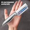 Fruits Vegetable Peeler Stainless Steel Blade Sugar Cane Peeler Rust-Resistant Dishwasher Safe Kitchen Tool for Peeling