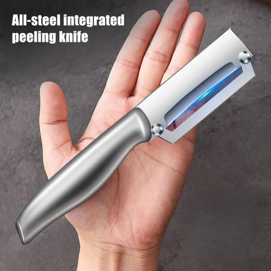 Fruits Vegetable Peeler Stainless Steel Blade Sugar Cane Peeler Rust-Resistant Dishwasher Safe Kitchen Tool for Peeling