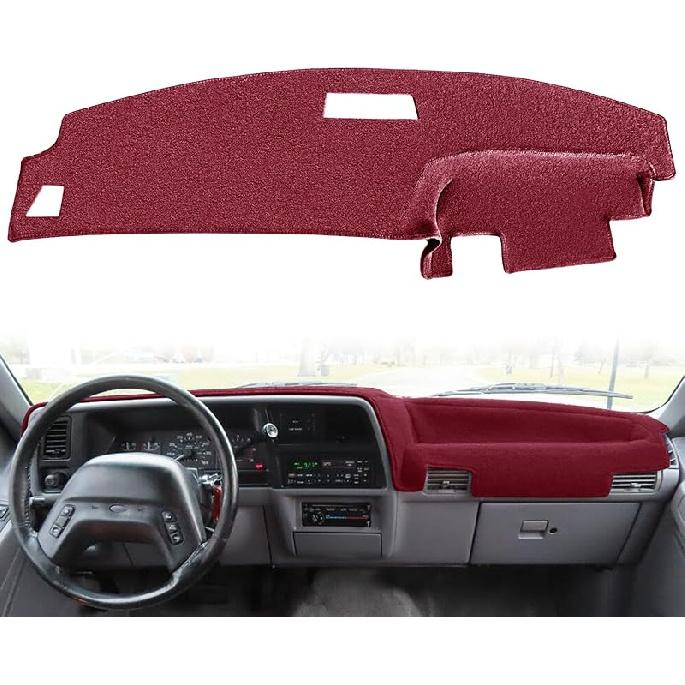 Yiz Dash Cover Mat Fit For Ford Ranger 1995-2011,Ford Explorer 1995-2001,Mercury Mountaineer 1997-2001 And Mazda B2300 B2500 B3000 B4000