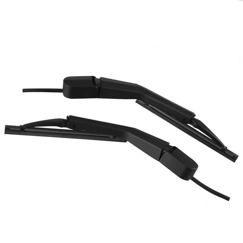 Left And Right Headlight Wiper For Mercedes W126 A1268204544 A1268204644 Front Light Wiper Kit Replacement 2007 2008 2009 2010