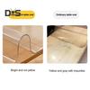 Transparent Dining Table Mat Thickened Visible Round Table Protector Oilproof Non-Slip Heat Resistant Waterproof Table Pad for Coffee Table