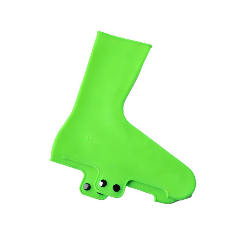 Road Cycling Shoe Covers Silicone Material Waterproof Thermal Insulation Easy to Clean Design for Mountain Biking Road Cycling S(36-40)