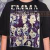 Emma Stone T Shirt Vintage Actress Star Celebrity Performer S Retro Throwback Sweater Vintage Washed Breathable Streetwear
