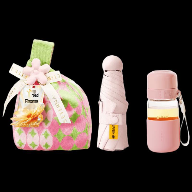 Guozi Floral Stainless Steel Gift Set