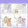 Baby Cotton Summer Pajamas Set With Antibacterial Fabric For Newborns And Toddlers