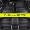 Car Floor Mats For Hummer H2 2008  Auto Foot Pads Automobile Carpet Cover Interior Accessories