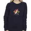 DC Comics Womens/Ladies The Flash Lightning Logo Sweatshirt