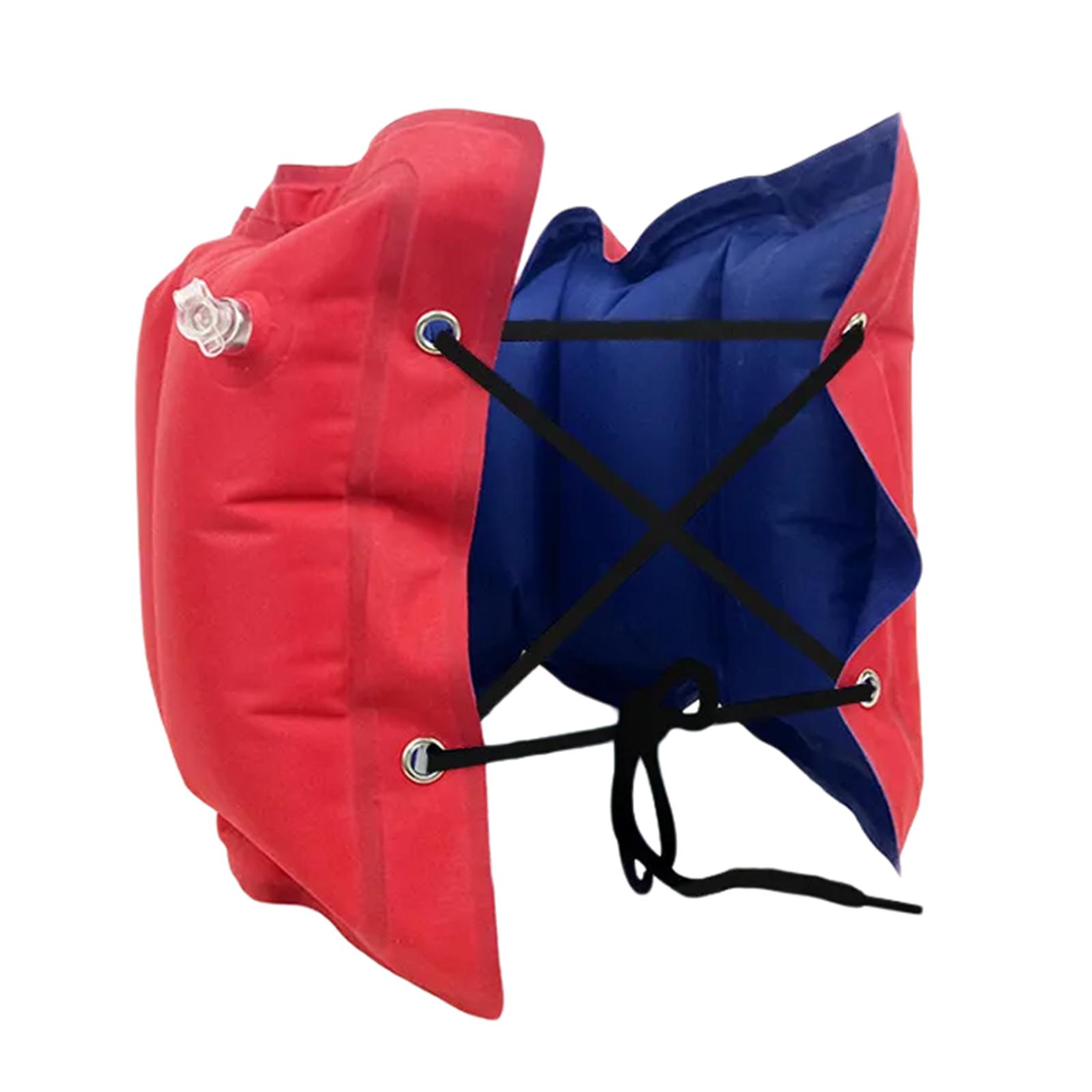 

Надувной пояс для плавания Пояс-поплавок для плавания Тренажер Плавучее оборудование Регулируемый поясной ремень для начинающих B