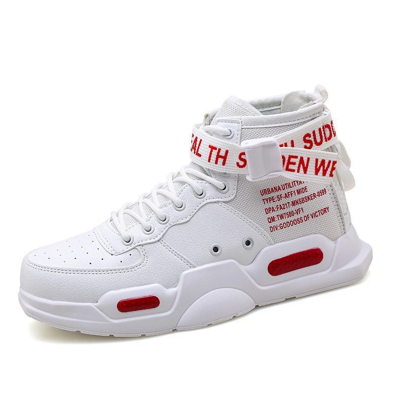 

22 plus size high-top shoes, AJ board shoes, casual sports, student hip-hop trendy shoes 36