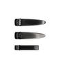 Sentiments No.352 [Black] Hair Pin 3-Set Push Pin Clip