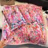 Light Luxury High-End Imitation Silk Scarf Summer Classic Silk Chinese Scarf Shawl Scarf Women'S